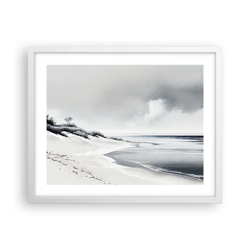 Plakat i hvid ramme - Altid sammen - 50x40 cm