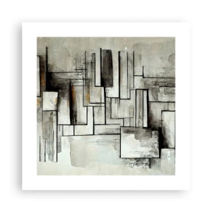Plakat - Enkelthedens kraft - 40x40 cm