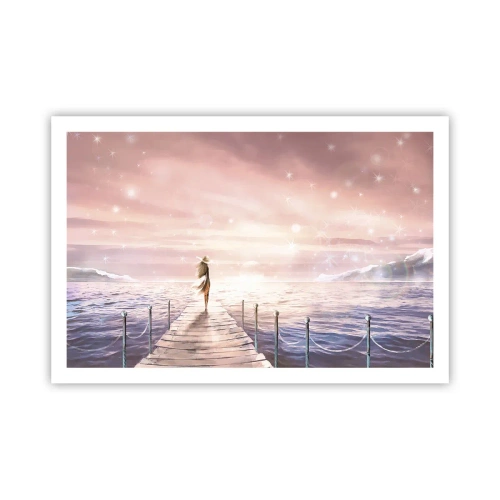 Plakat - I lyset af en drøm - 91x61 cm