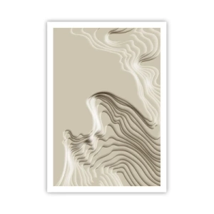 Plakat - Kunstens topografi - 70x100 cm