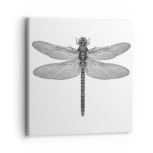 Lærredstryk - Billede på lærred - Præcision i naturen - 30x30 cm