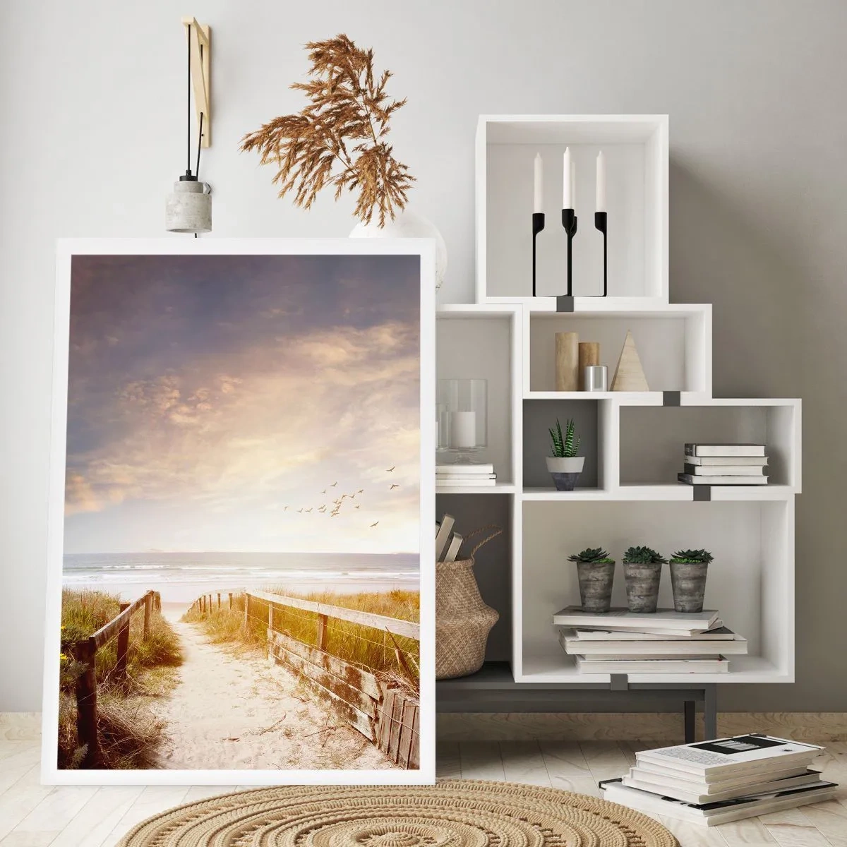 Plakat - Et rum af ro og fred - 61x91 cm