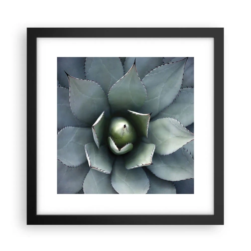 Plakat i sort ramme - Lokkemad og advarsler - 30x30 cm