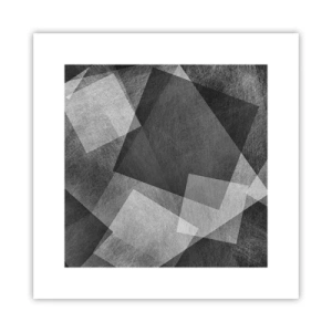 Plakat - Et evigt symbol på bestandighed og orden - 30x30 cm