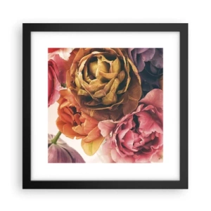Plakat i sort ramme - Fejring af livet - 30x30 cm