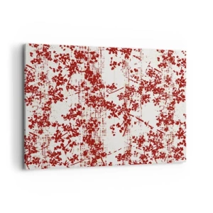 Lærredstryk - Billede på lærred - Som en gammel percale - 100x70 cm