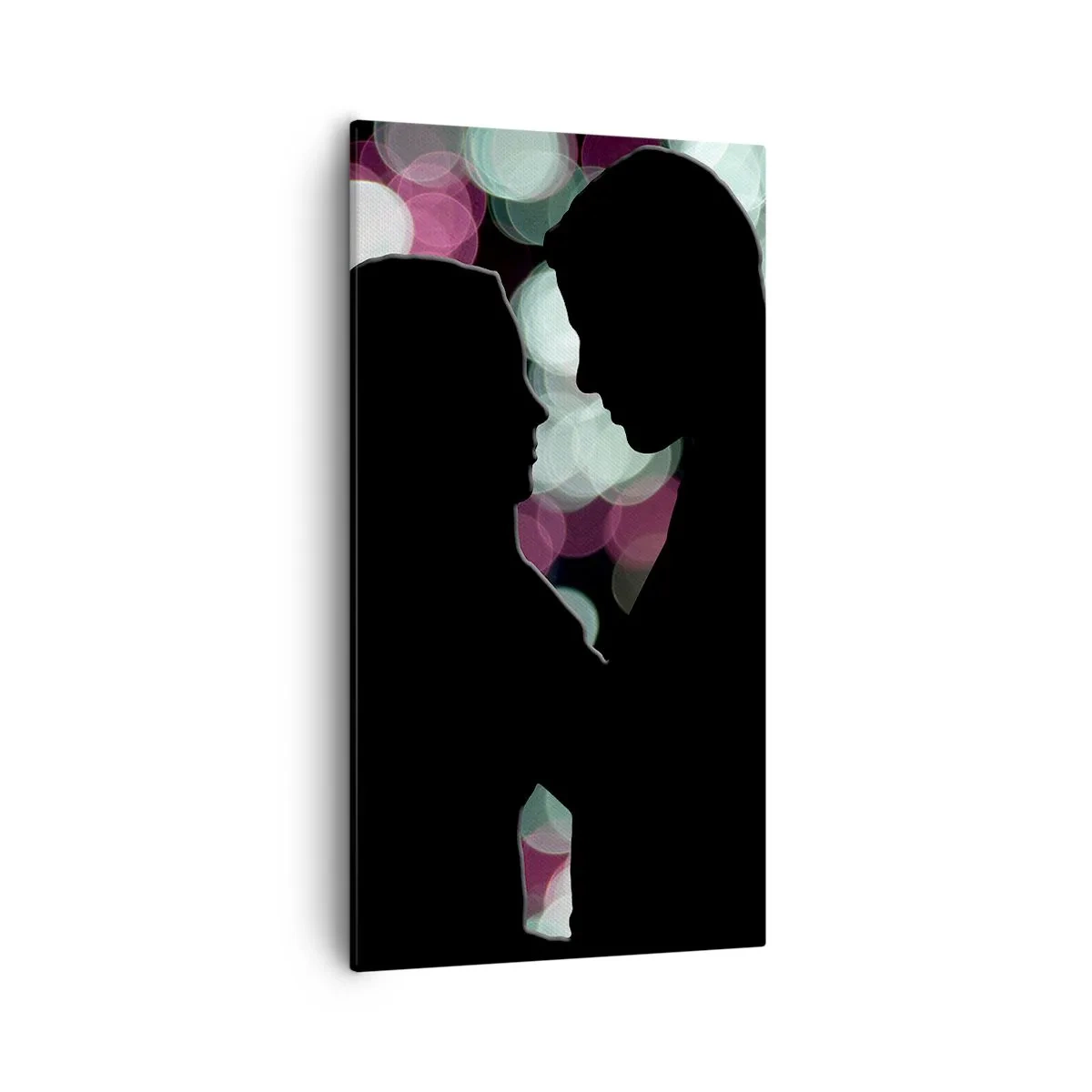 Lærredstryk - Billede på lærred - Ja! - 55x100 cm