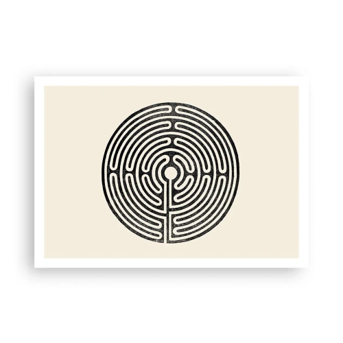 Plakat - Mystisk orden - 100x70 cm