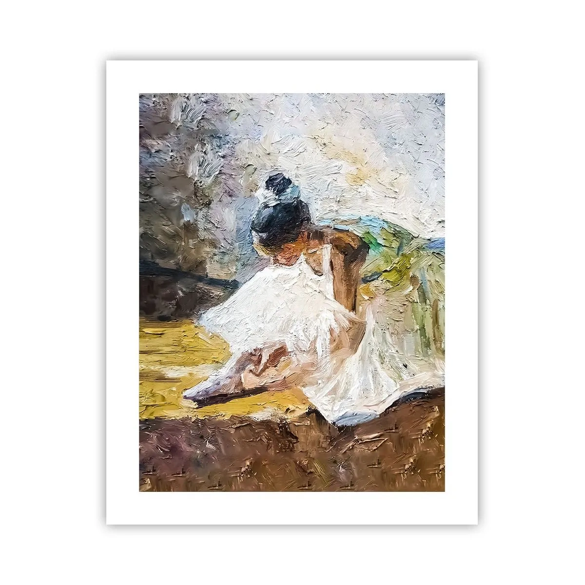 Plakat - Fra et maleri af Degas - 40x50 cm