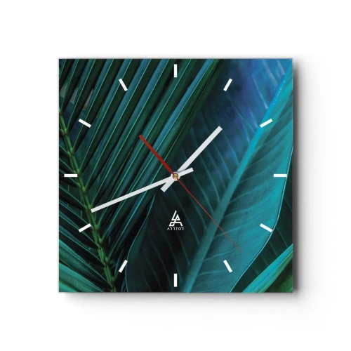 Vægur, Uret - Anatomi af en grøn - 30x30 cm