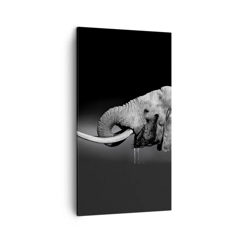 Lærredstryk - Billede på lærred - Ja, det er godt nu - 45x80 cm