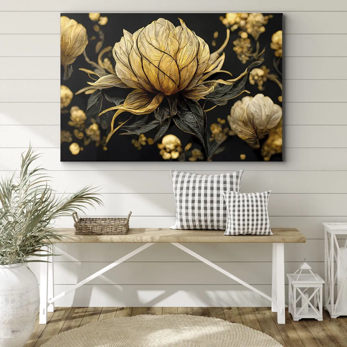 Lærredstryk - Billede på lærred - Subtil skrøbelighed - 120x80 cm