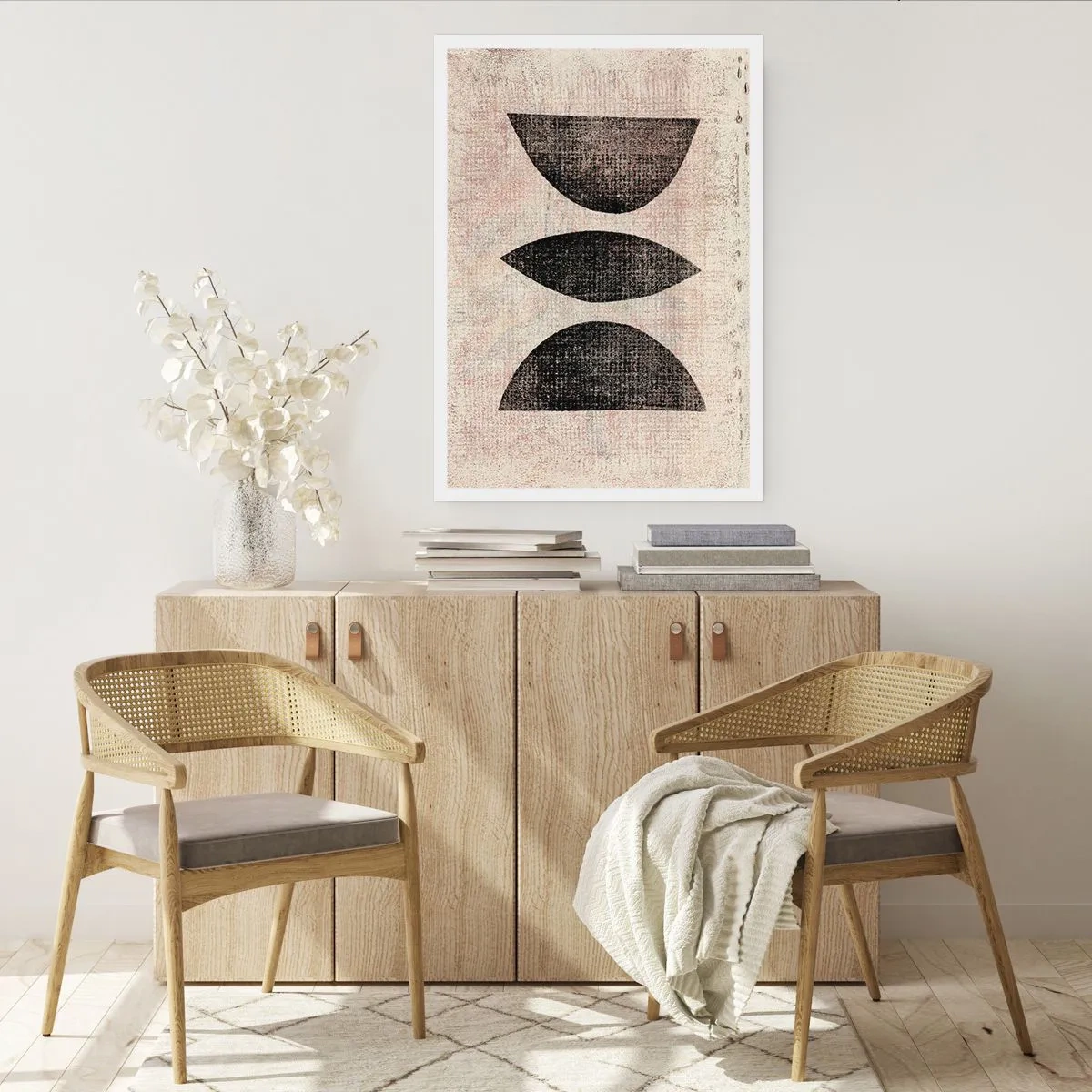 Plakat - Etnisk abstraktion - 50x70 cm