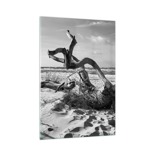 Billede på glas - Havets skulptur - 80x120 cm