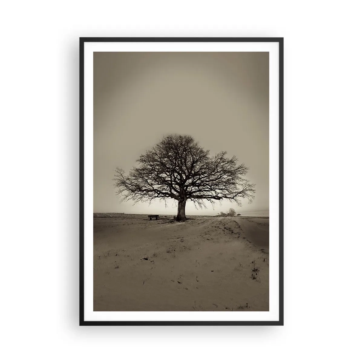 Plakat i sort ramme - Herfra og til evigheden - 70x100 cm