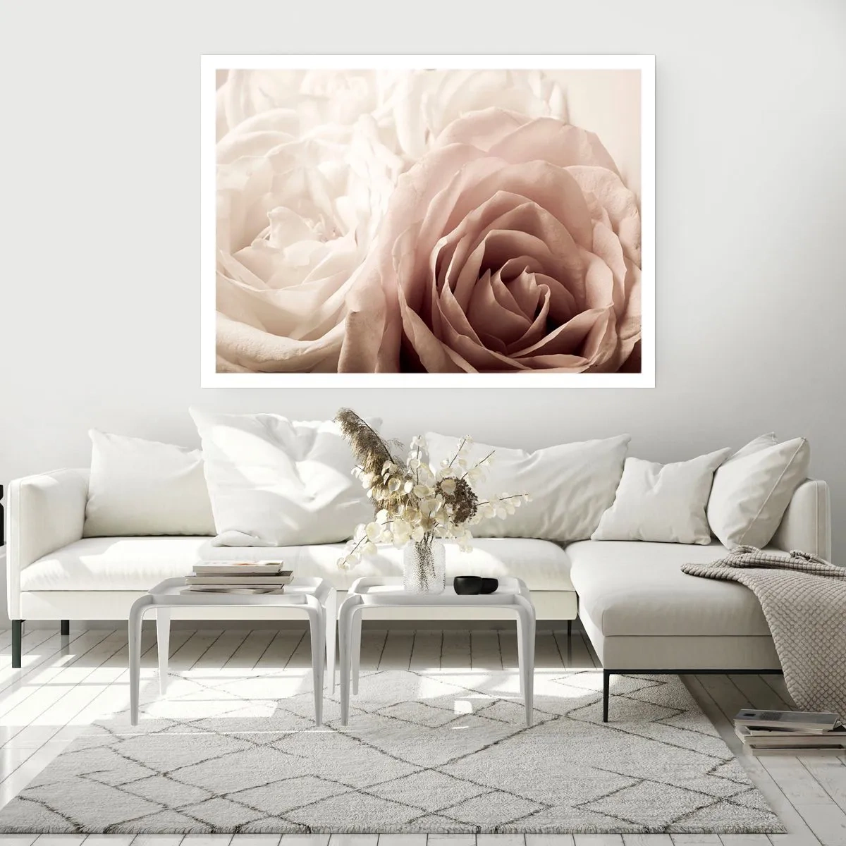 Plakat - I rosens hjerte - 50x40 cm