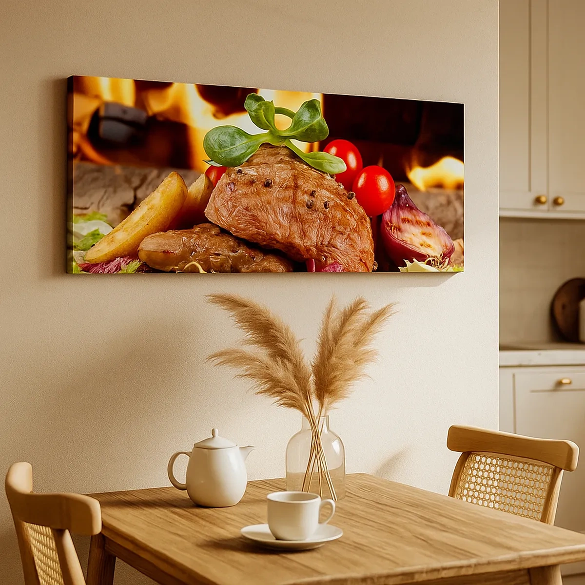 Lærredstryk - Billede på lærred - Fremkaldt med varme - 30x30 cm