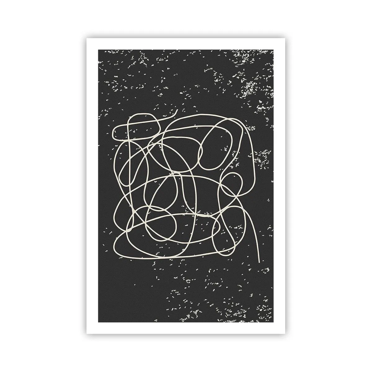 Plakat - Vandrende tanker - 61x91 cm