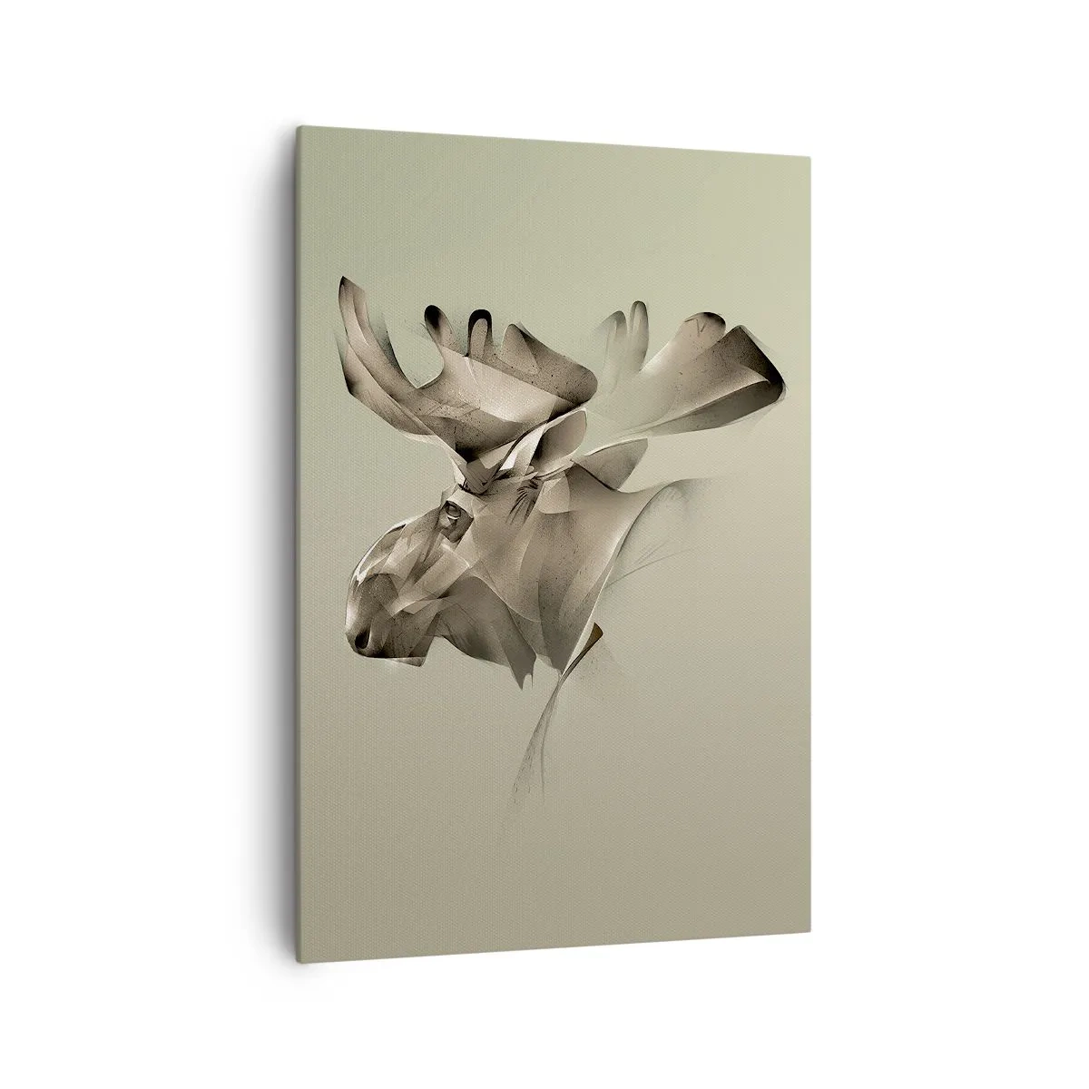 Lærredstryk - Billede på lærred - Den blide kraft af ro - 70x100 cm