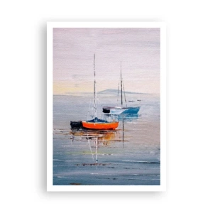 Plakat - Et velfortjent hvil - 70x100 cm