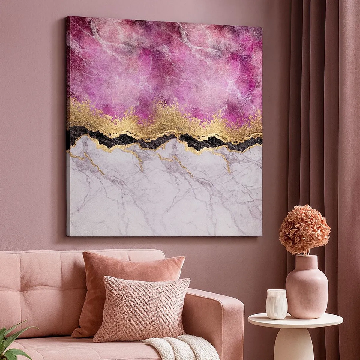 Lærredstryk - Billede på lærred - På grænsen - 30x30 cm