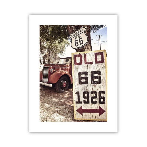 Plakat - En legende om det amerikanske landskab - 30x40 cm