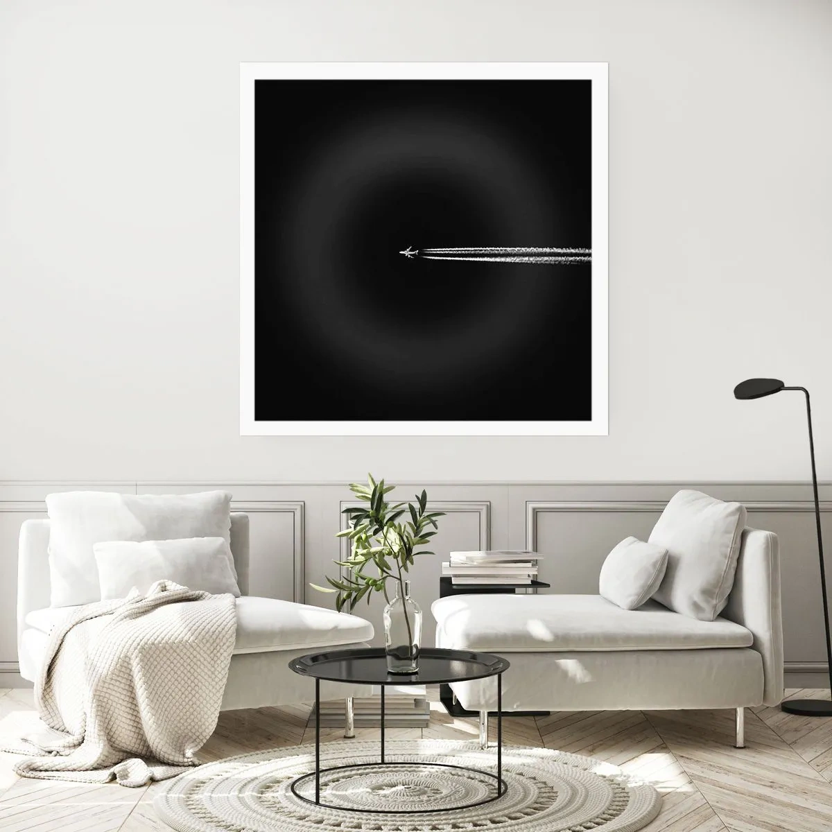 Plakat - Ind i en anden dimension - 60x60 cm