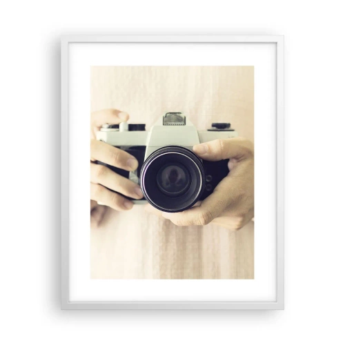 Plakat i hvid ramme - For at se mere... - 40x50 cm