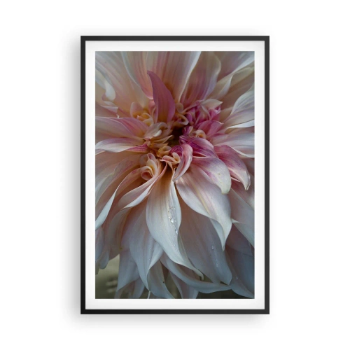 Plakat i sort ramme - Blomstrende friskhed - 61x91 cm