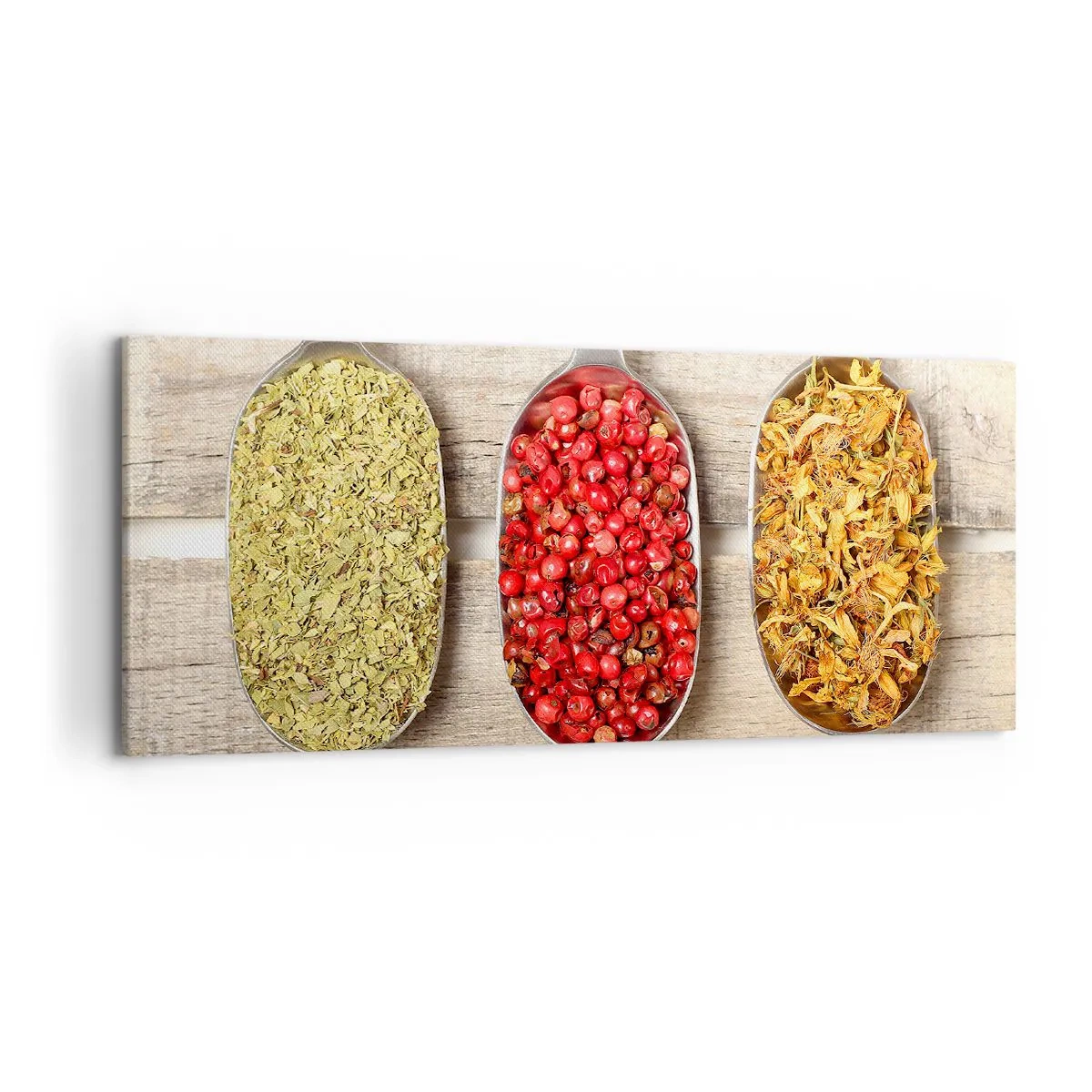 Lærredstryk - Billede på lærred - Magi i køkkenet - 120x50 cm