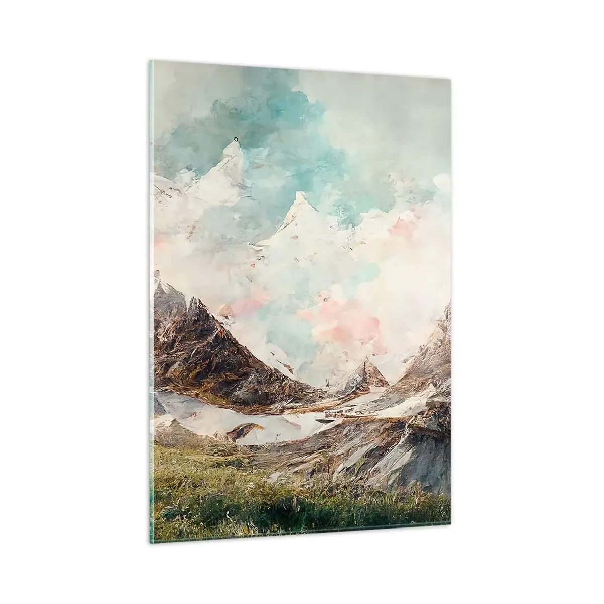 Billede på glas - Stenede knive - 50x70 cm