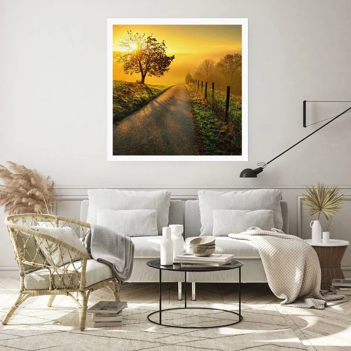 Plakat - Kære eftermiddag - 30x30 cm