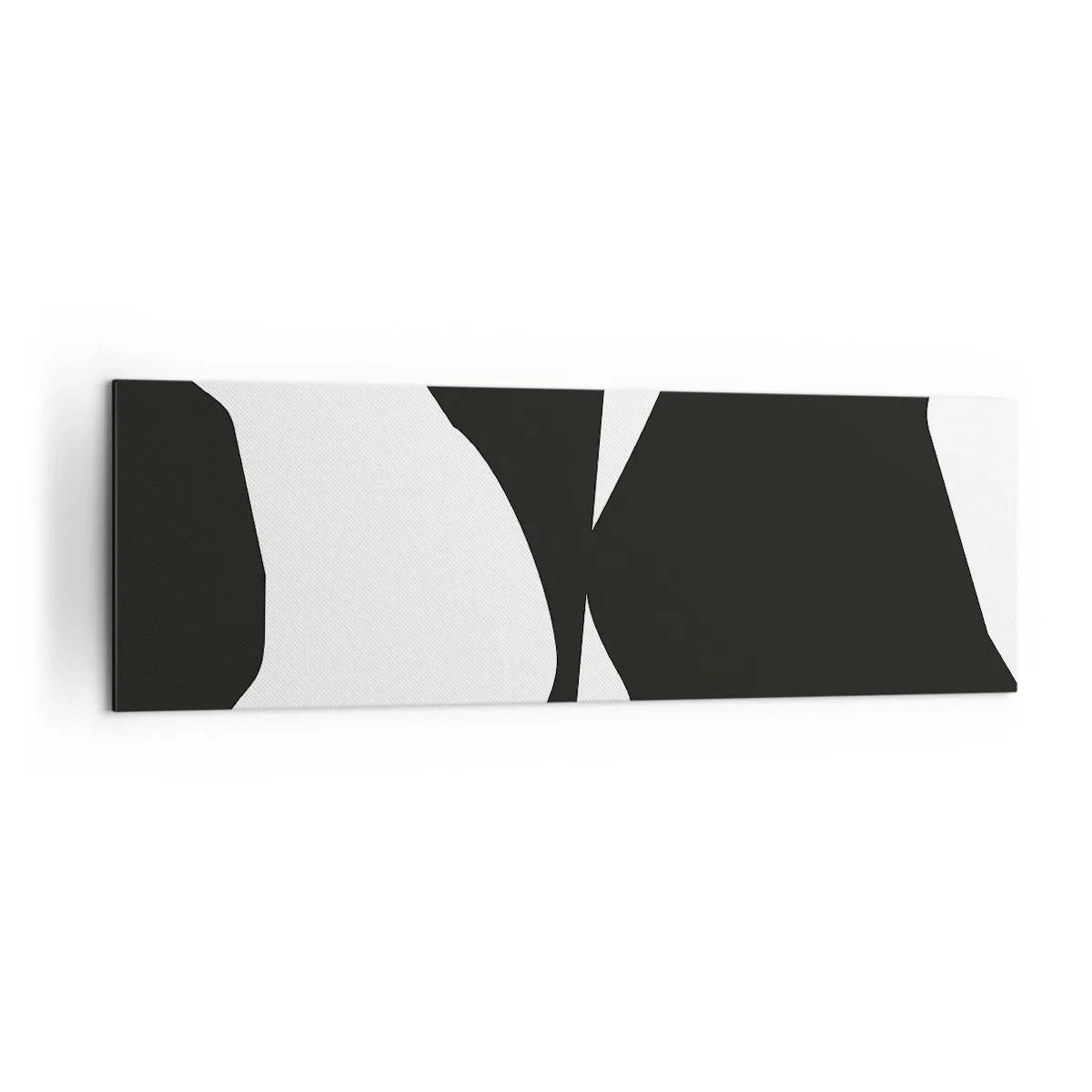 Lærredstryk - Billede på lærred - Positiv-negativ - 160x50 cm