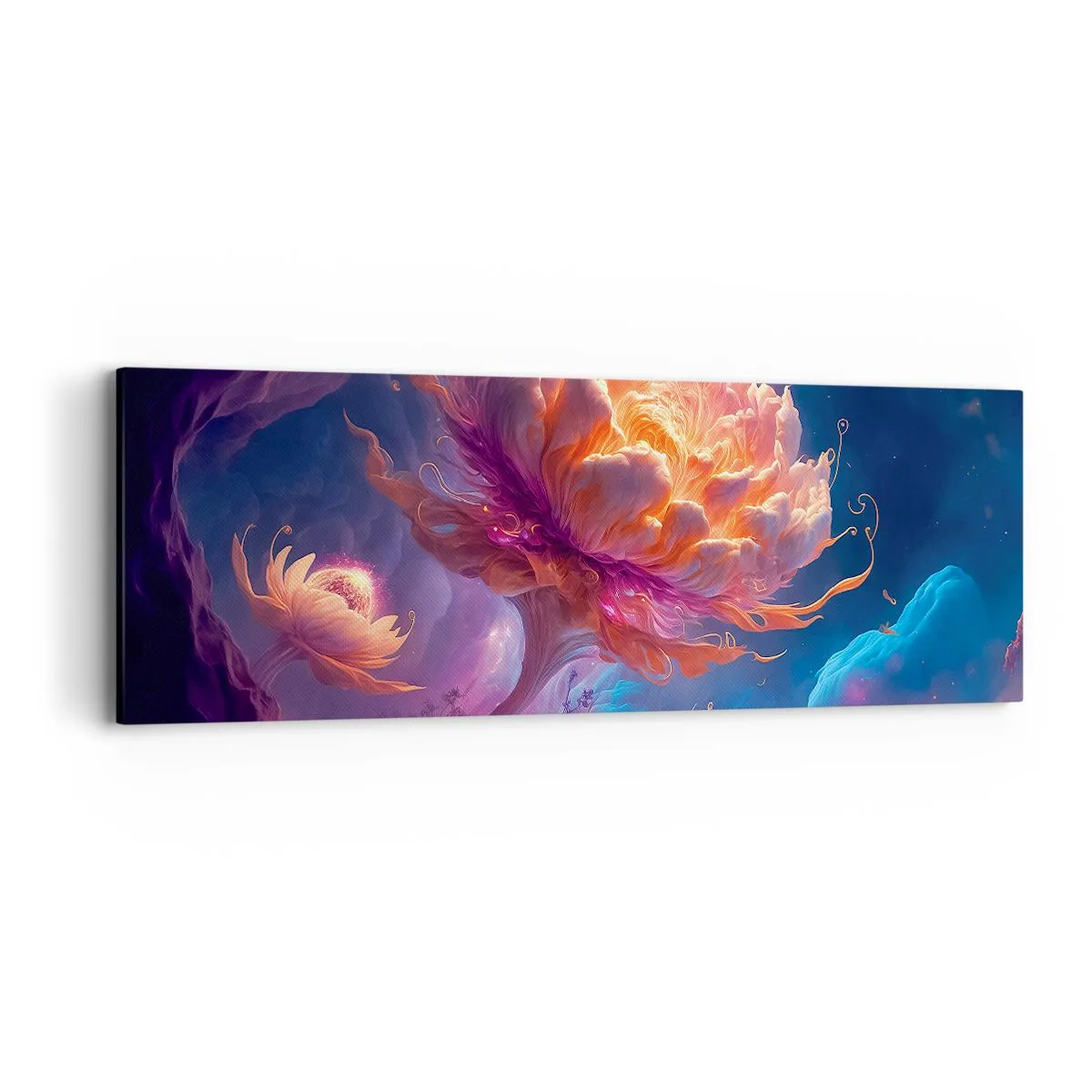 Lærredstryk - Billede på lærred - En anden verden - 90x30 cm