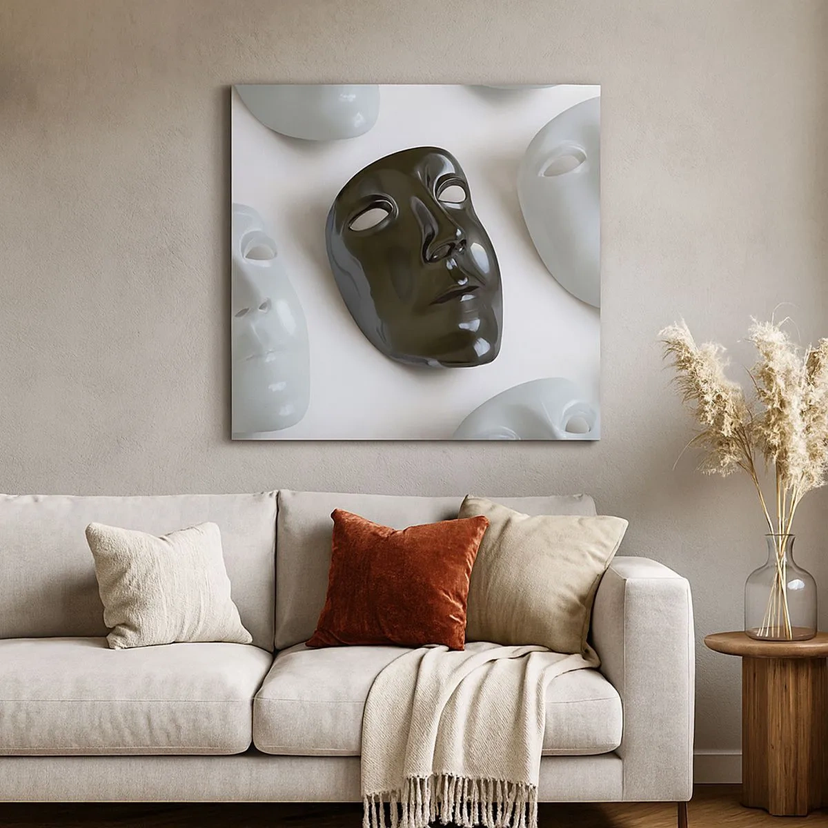 Lærredstryk - Billede på lærred - Hvordan skiller man sig ud? - 30x30 cm