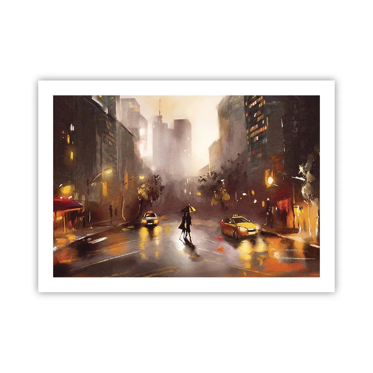 Plakat - Til New Yorks lys - 70x50 cm