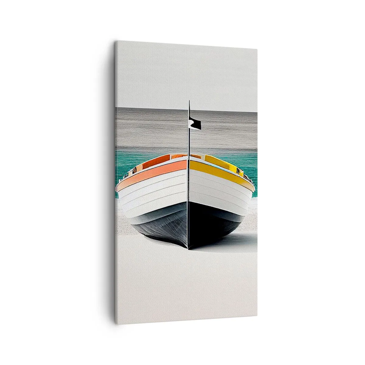 Lærredstryk - Billede på lærred - På sin plads - 45x80 cm