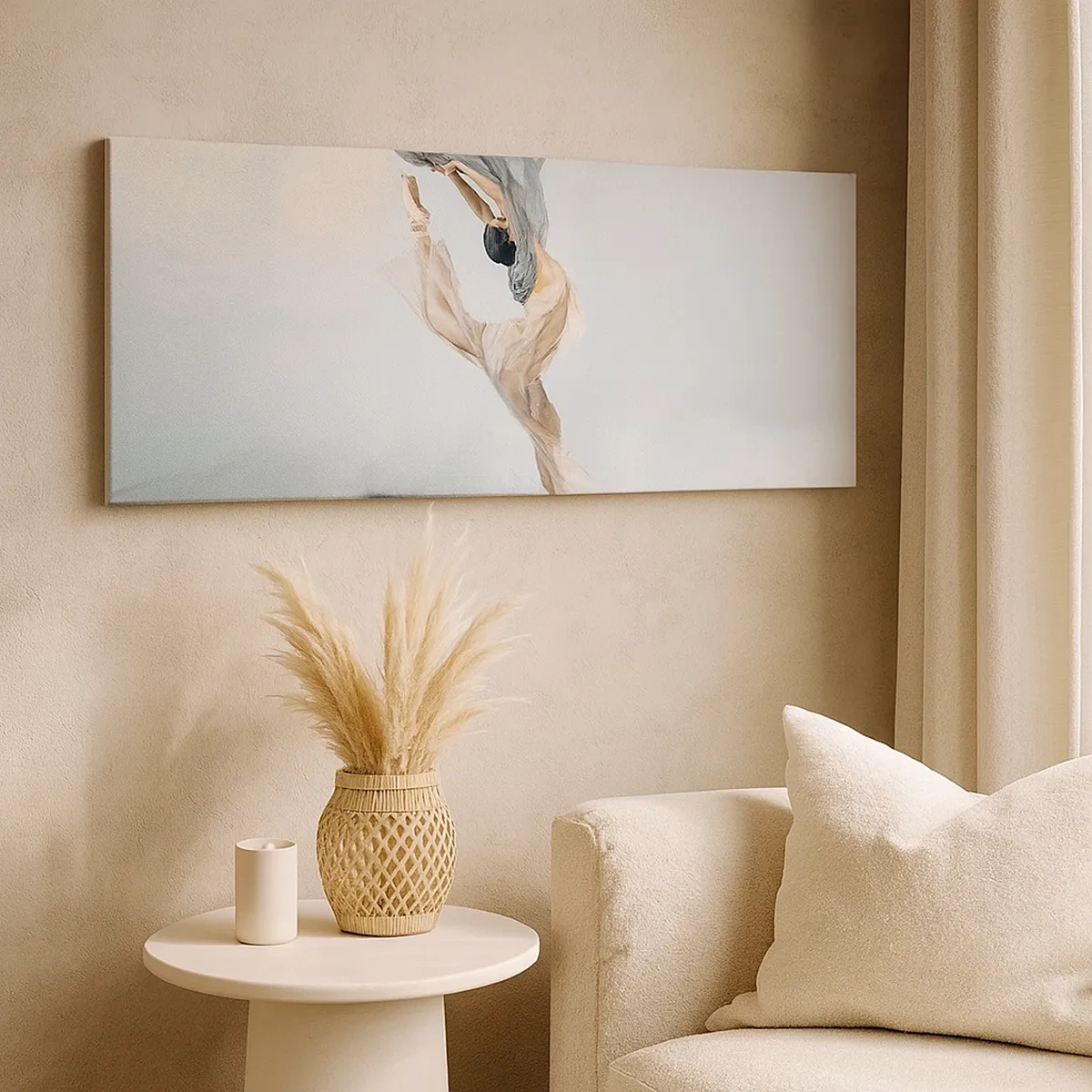 Lærredstryk - Billede på lærred - I dansende henrykkelse - 30x30 cm