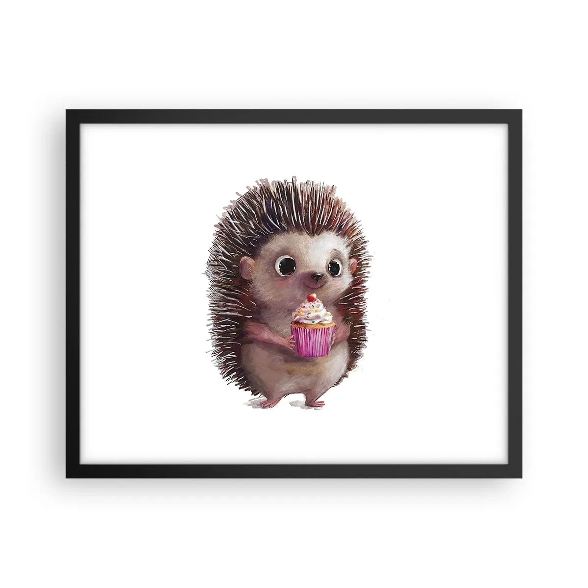 Plakat i sort ramme - Fejring er hver dag - 50x40 cm