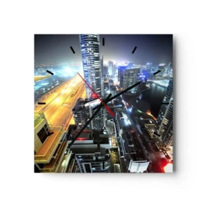 Vægur, Uret - Et mirakel i ørkenen - 30x30 cm