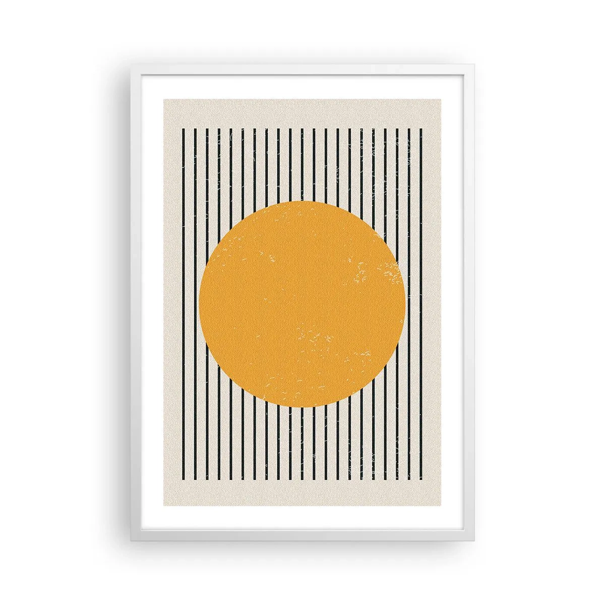 Plakat i hvid ramme - Enkelthedens kraft - 50x70 cm