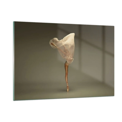 Billede på glas - Den er ved at flyve - 120x80 cm