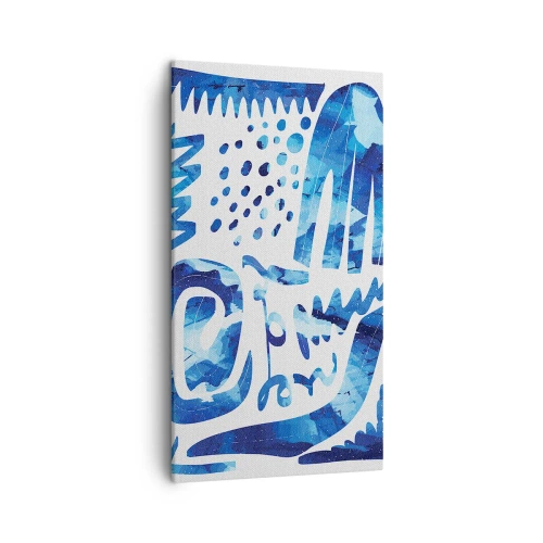 Lærredstryk - Billede på lærred - Tilbage til rødderne - 45x80 cm