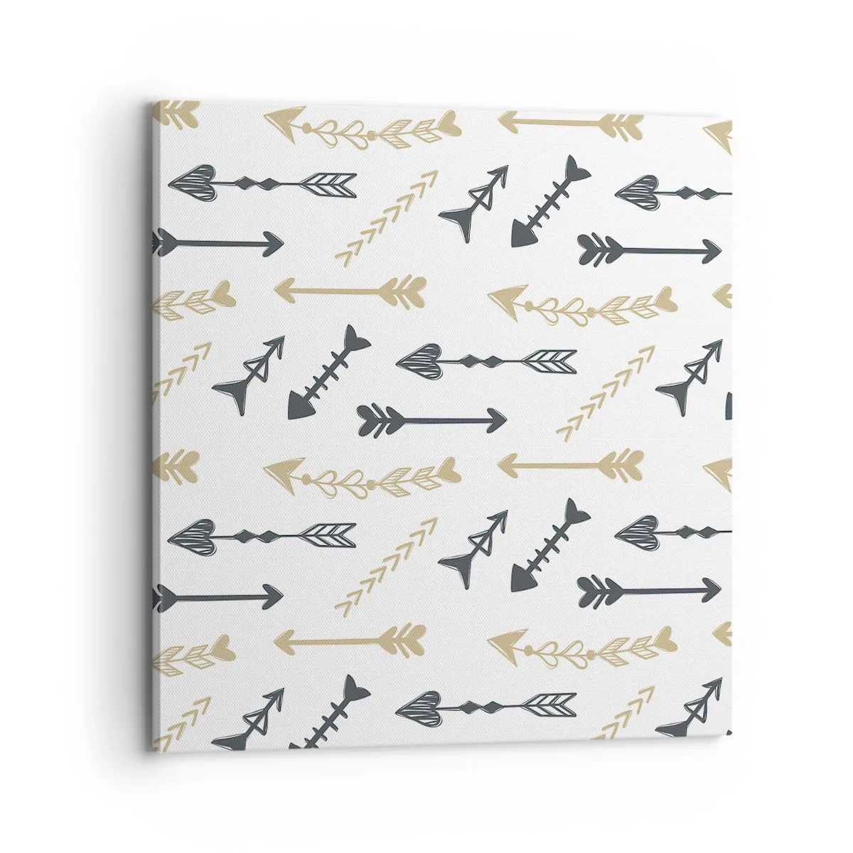 Lærredstryk - Billede på lærred - Skyttens drøm - 70x70 cm