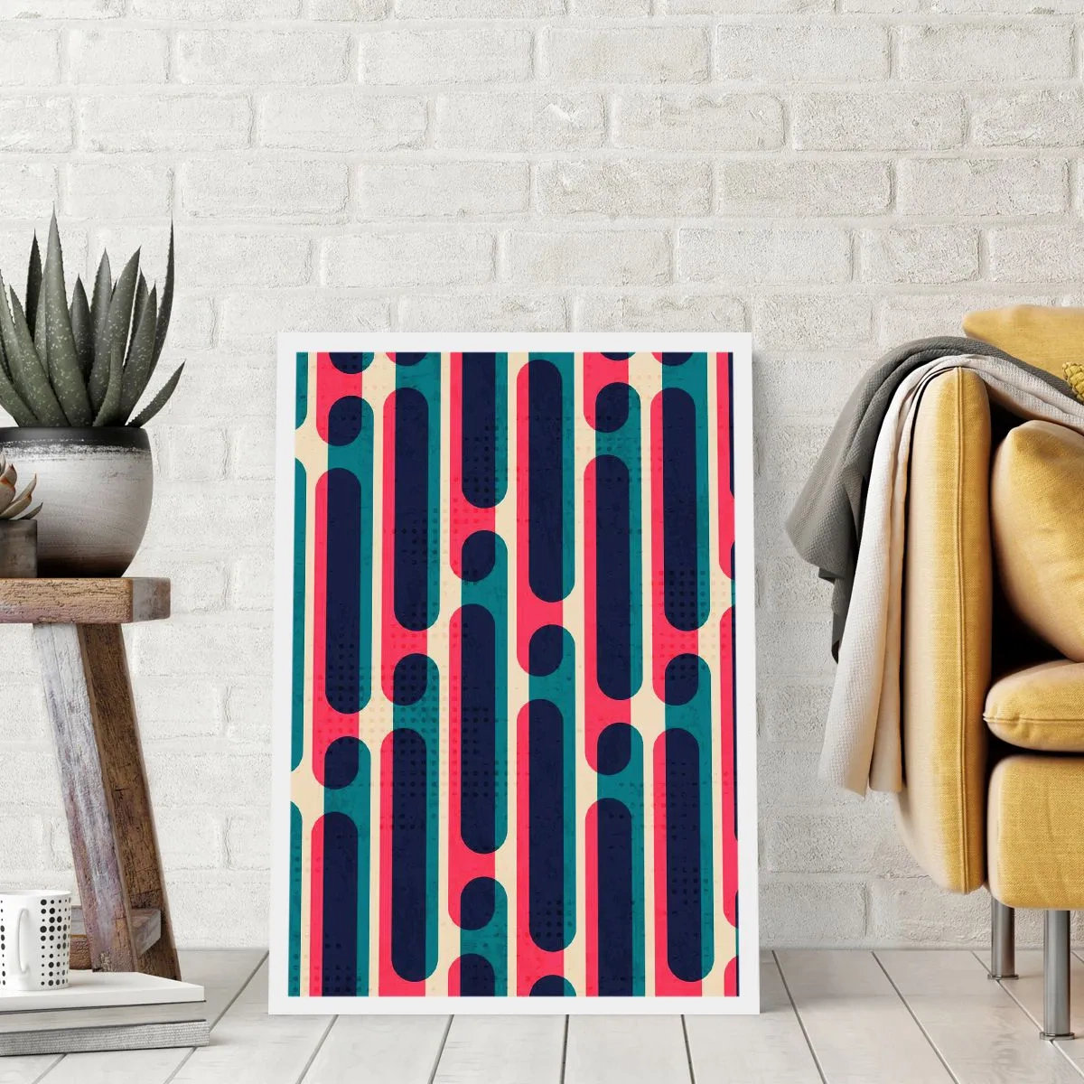 Plakat - Indad og fremad - 61x91 cm