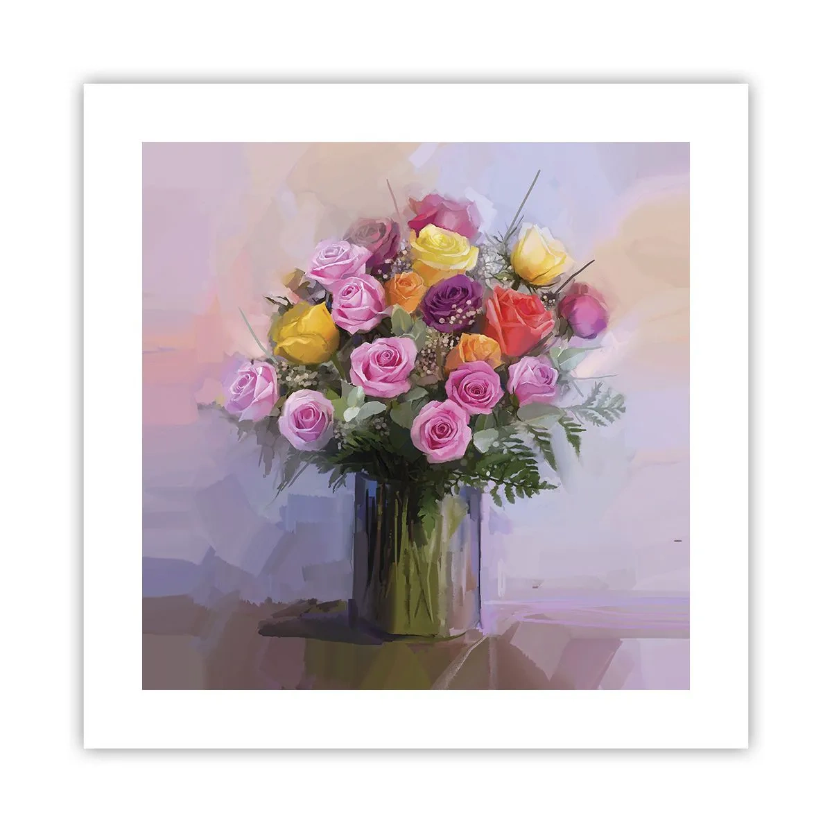 Plakat - Bevaret skønhed - 40x40 cm