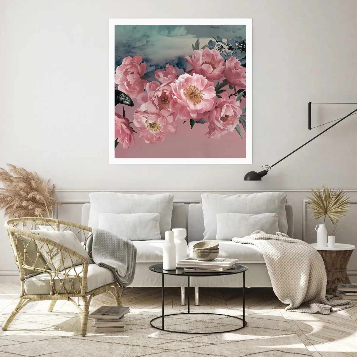 Plakat - Højdepunktet af romantikken - 60x60 cm