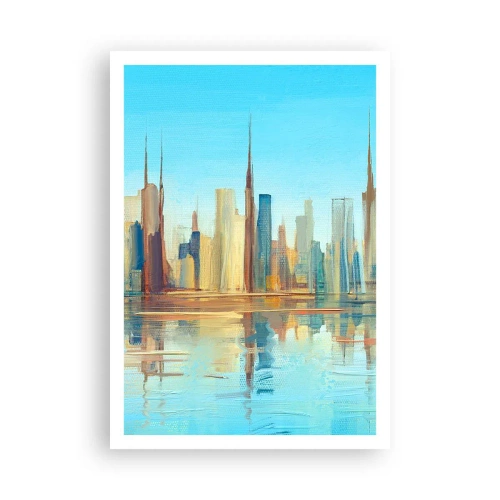 Plakat - Solrig metropol - 70x100 cm