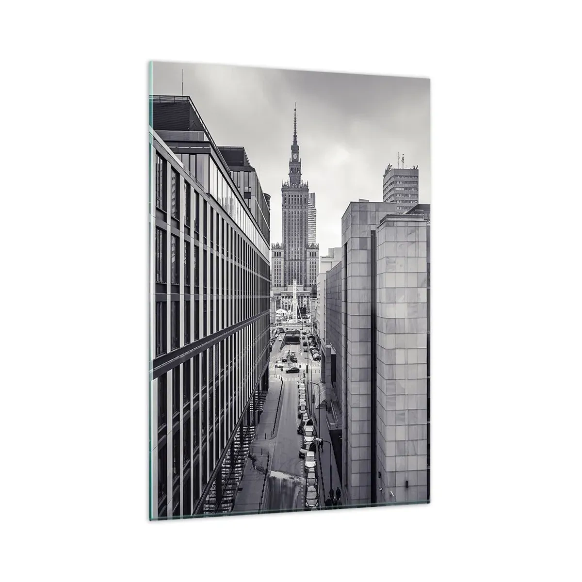 Billede på glas - Warszawa dalen - 80x120 cm