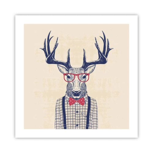 Plakat - Et underholdende ekstravaganza - 50x50 cm